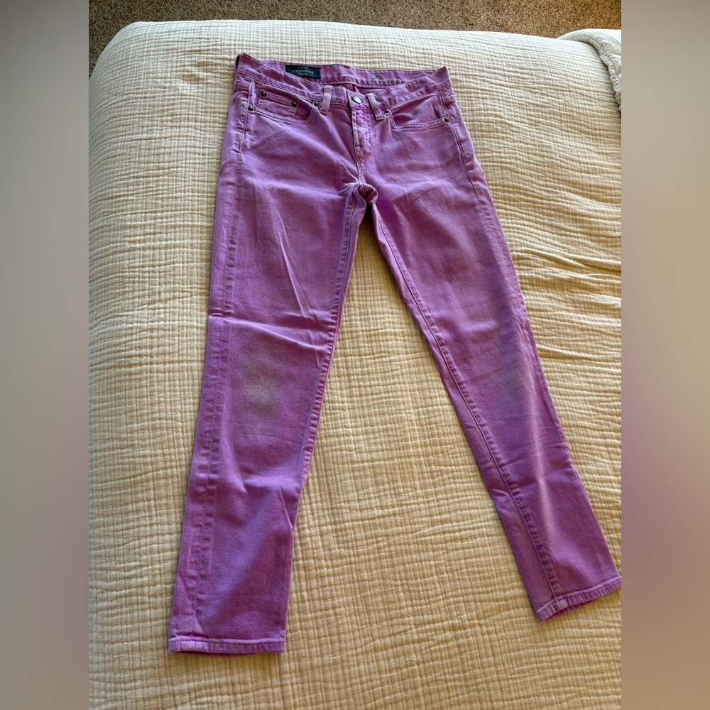 J Crew Purple Jeans